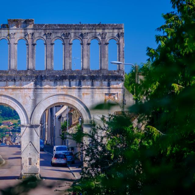 Porte d'Arroux à Autun