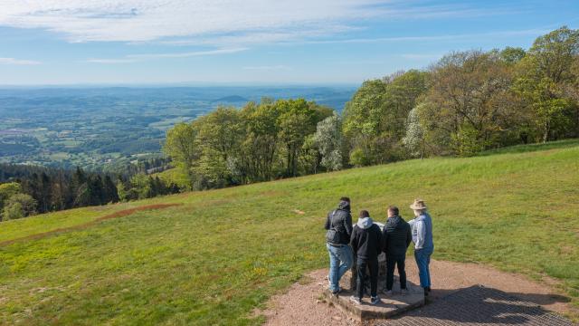 Mont Beuvray - point de vue