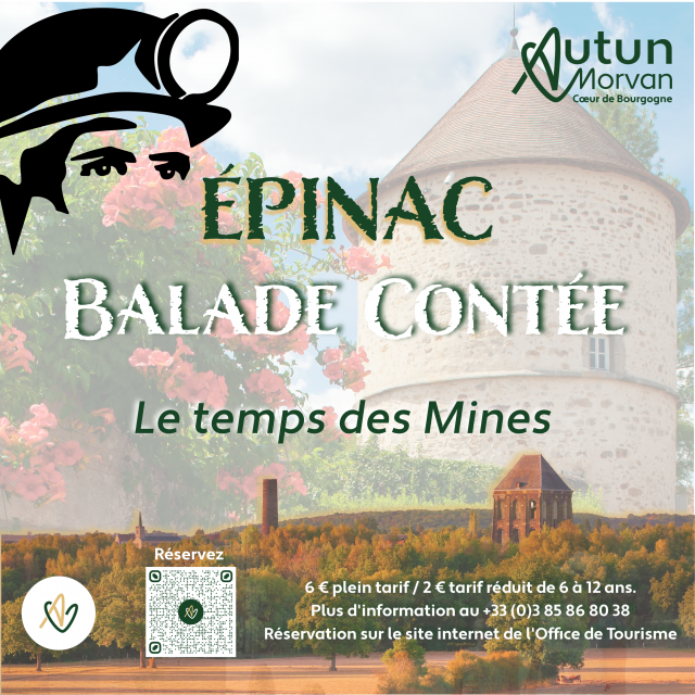 Balade Contée Epinac,carré, Qr Code