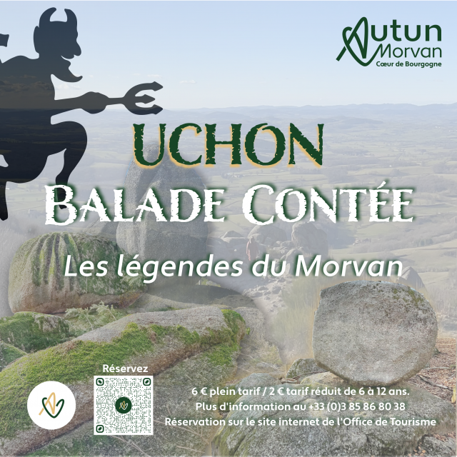 Balade Contée Uchon,carré Qr Code