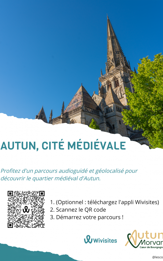 Autun medieval city