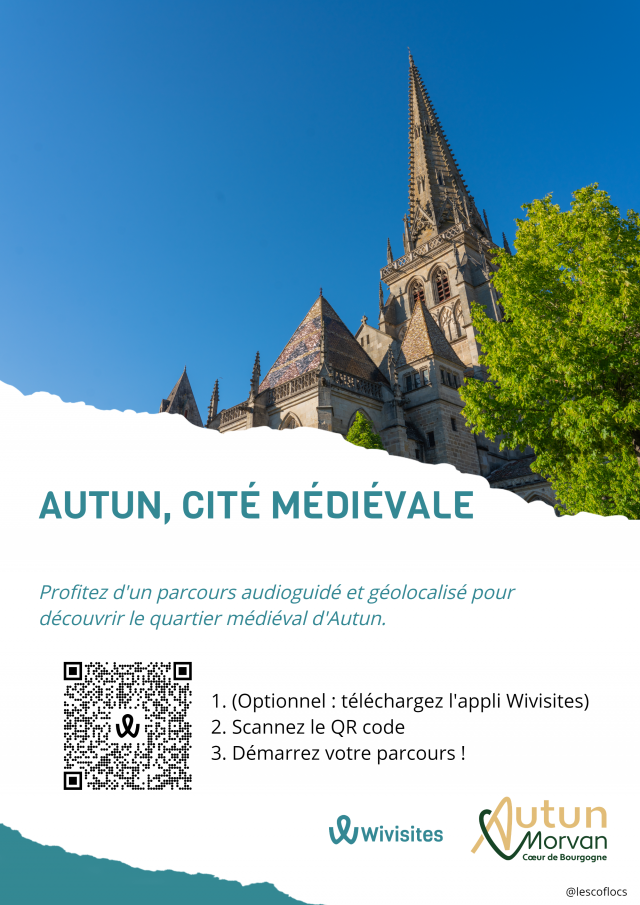 Autun medieval city