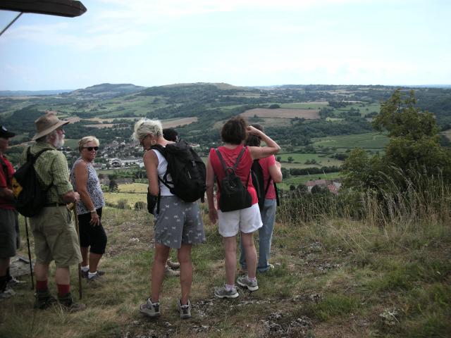 pelgrimsroute in bourgondië