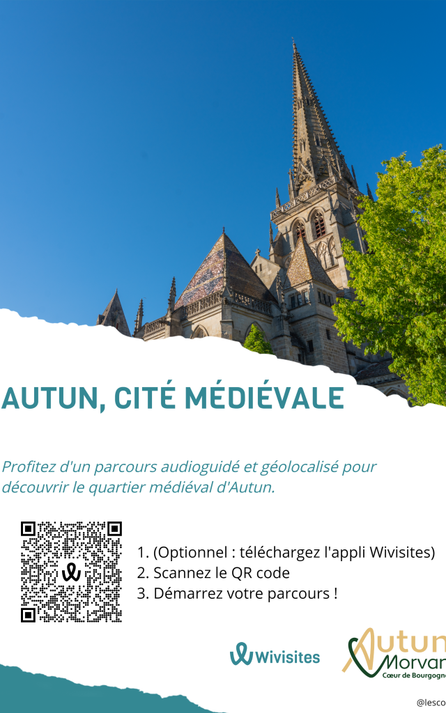 Autun middeleeuwse stad