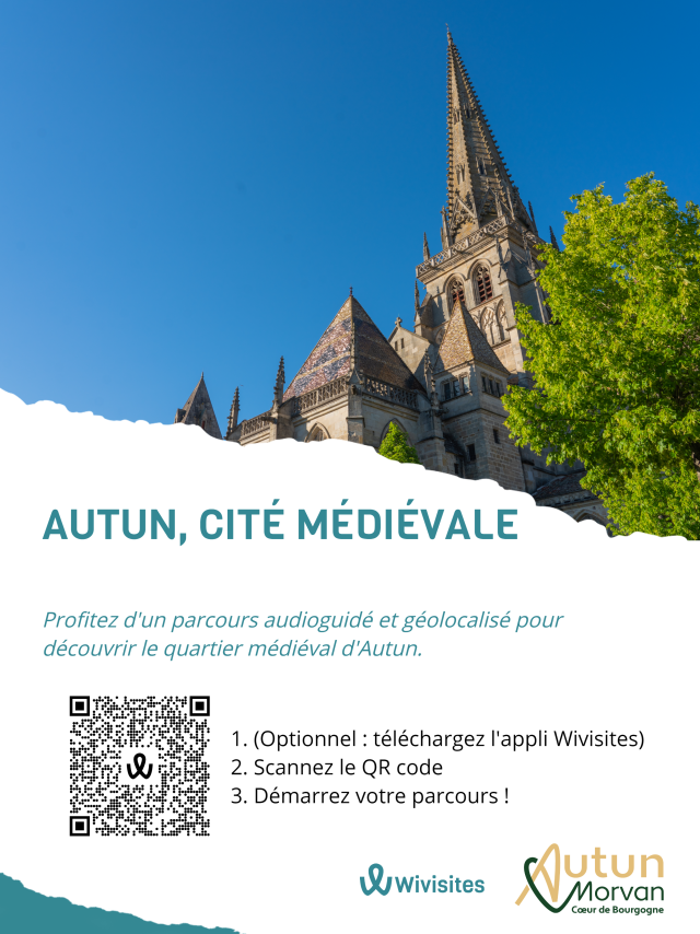 Autun medieval city