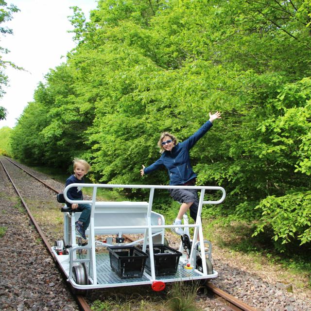 Le Velorail du Morvan