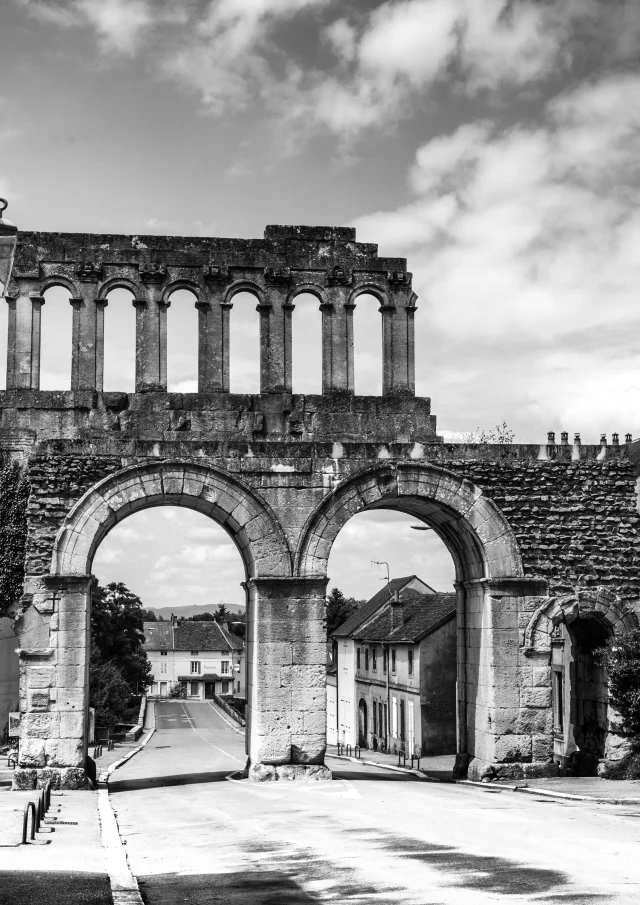 Porte d'Arroux à Autun