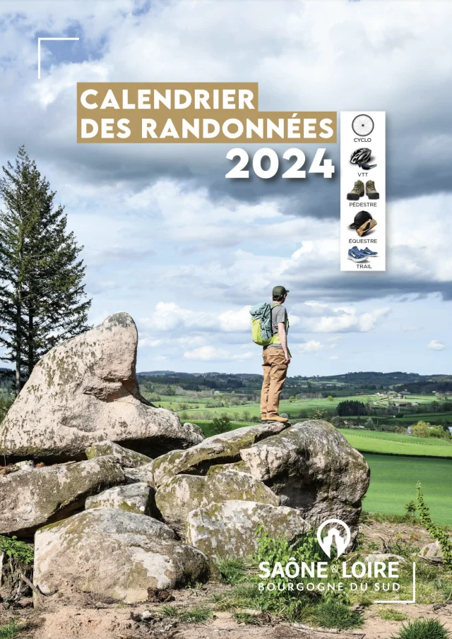 walking calendar Autunois-Morvan