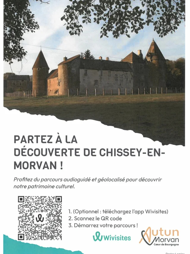 Affiche parcours Wivisites Chissey en Morvan