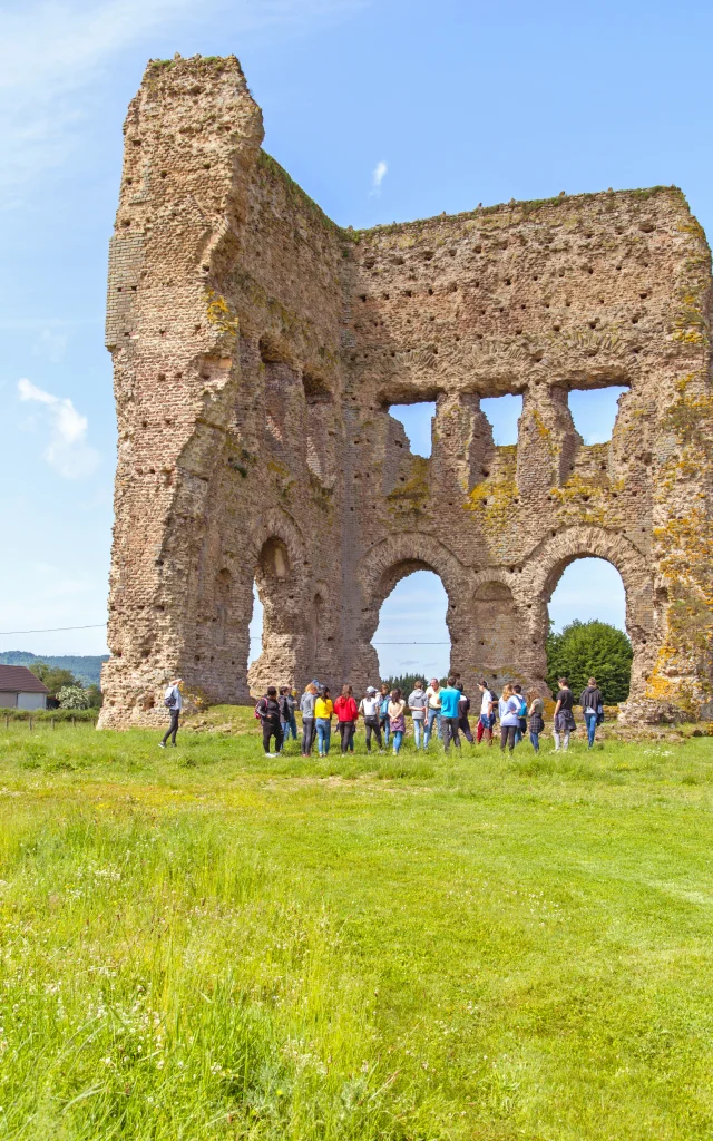 Visite des lieux gallo-romain d'Autun