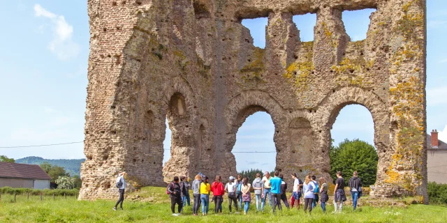 Visite des lieux gallo-romain d'Autun