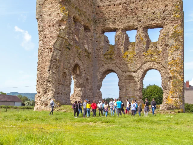 Visite des lieux gallo-romain d'Autun