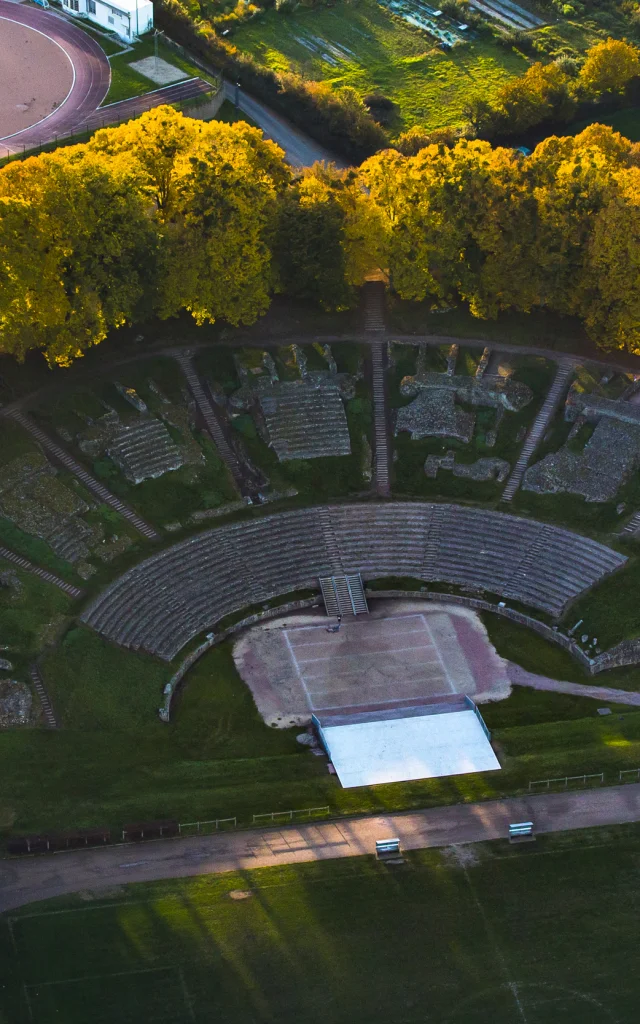 antikes theater von autun