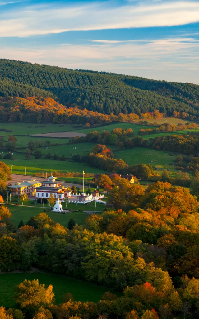 Der buddhistische Tempel von La Boulaye