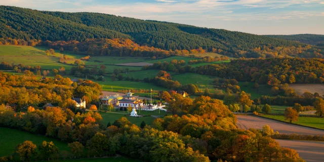 Der buddhistische Tempel von La Boulaye