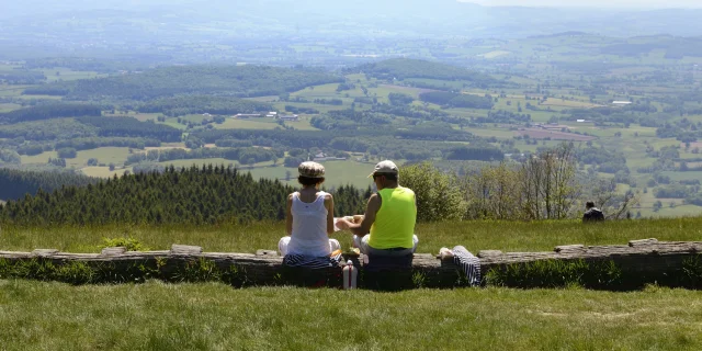 Au sommet du Mont Beuvray - Grand Autunois Morvan