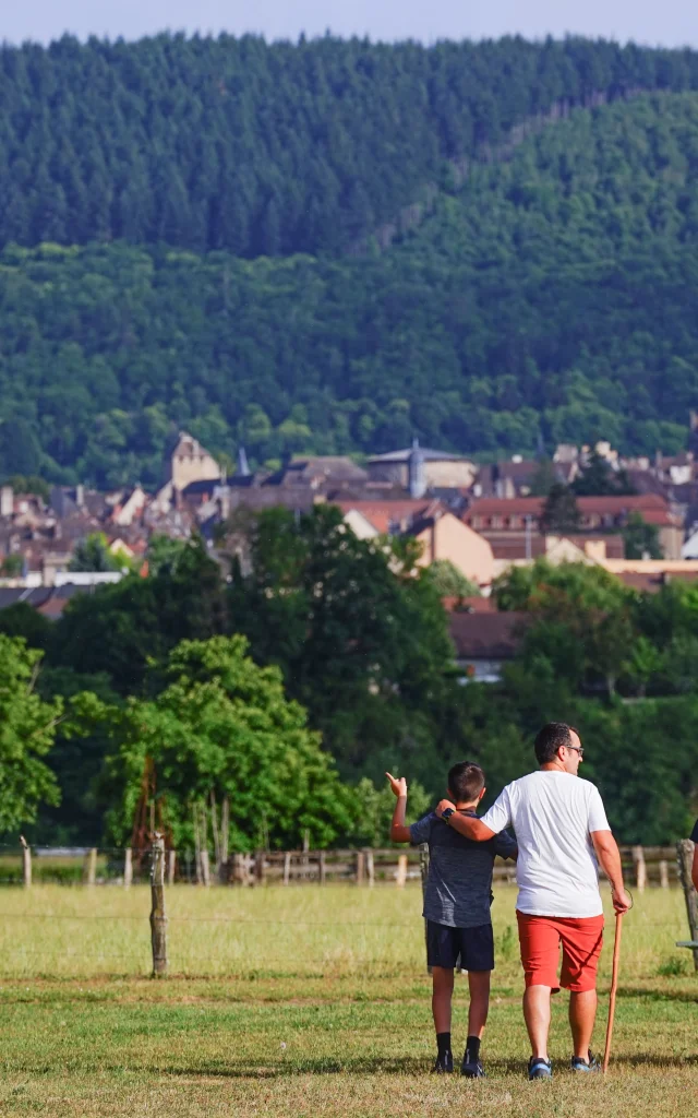 Randonnée, balade en famille sur les Sentiers d'Autun